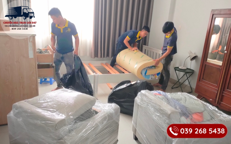 Quy trình đóng gói và dọn dẹp đồ đạc của Moving Home Sài Thành